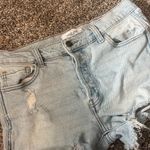 Carly Jean Los Angeles Carly Jean small denim raw hem shorts small Photo 2