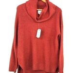 Hippie Rose  - Fleetwood Red Cowl Cozy Pullover - L Photo 0