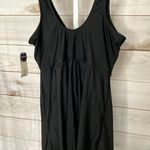 Brand New Empetua Womens Size XL Black Sleeveless Swim Knot Front Swimwear Dress Photo 2