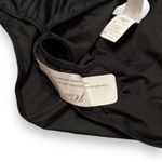 J.Crew  O-Ring V-Neck One Piece Swimsuit in‎ Black Sz 24 NEW Photo 5