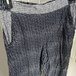 CAbi Stylish Navy and White Women's Pants Photo 4