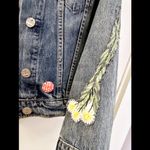 Anthropologie  McGuire Vintage‎ Oversized Denim Jacket XS Photo 3