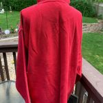 Disney Vintage  Store Winnie The Pooh & Piglet Red Sweatshirt Top Shirt Size L Photo 5