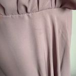 Duntery Addison Dusk Lilac Long Flutter Sleeve Chiffon Tie Back Gown Women 14/16 Purple Photo 4