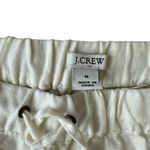 J CREW Cream Linen Blend Pom Fringe Shorts Size M NEW Size M Photo 4