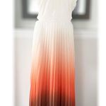 Rachel Roy Cut Out Zippered Pleated Ombré Maxi Dress Size 14 New w/Tag MSRP $169 Photo 8