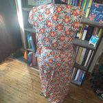 J Crew Mercantile red floral XXS flowy v Photo 1