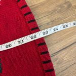 Basic Editions Kmart Holiday Editions Festive Red Holiday Sweater Vest Snowman Size L Photo 5