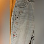 EXPRESS Super High Waisted Embellished Ripped Ankle Leggings Jeans Size 2 Short Photo 11
