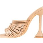 superdown  Eva High Heels in Tan 9 Womens Strappy Sandals Photo 3