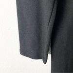 LOTUS EATERS Black Daffodil High Neckline Side Rear Slits Long Sleeve Top Small Photo 10