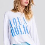 Wildfox NWT  Aquaholic Jumper  Photo 0