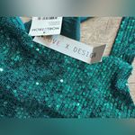 Love by Design  Teal Sequin Dress Photo 7