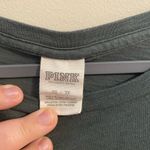 PINK - Victoria's Secret Womens VS PINK Victoria’s Secret Sage Green Dog Logo Long‎ Sleeve Tee Size Small Photo 2