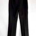 Theory Cardinal Trouser Canton Bistretch Black Dress Pants Front Seam Size 6 Photo 3