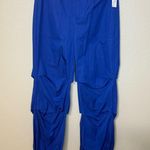 Anthropologie New NWT  find me now blue “cargo” pants size xs Photo 0