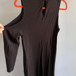 New York & Co. Black Cold Shoulder Dress Photo 4
