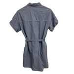 Abercrombie & Fitch  Chambray Shirt Dress with Belt & Pockets Short Sleeve Sz S‎ Photo 3
