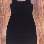 Aritzia  Babaton Black Dress Mini Sculpt Knit Photo 0