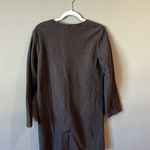 Soft Surroundings  100% Wool Cape Coat Gold Satin Lining Cut Out‎ Pattern … Photo 4