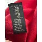 Ralph Lauren Black Label Large Top Cashmere Silk Turtle Neck Red Preppy Luxury Photo 6