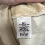 Evereve  Faux Leather crewneck sweatshirt m Photo 6