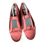Louise et Cie  Lo-Bette Slip on Shoes Burgundy Satin Sneakers Flats Casual Sz
10M Photo 3