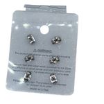 Boutique NWT Silver-Tone 3-Pack Heart Cut-Out Earrings Photo 3