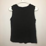 Christopher & Banks  Black V-Neck Tank Top Medium Photo 6