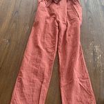 Sienna Sky Maroon Redish Striped Pants Photo 0