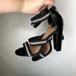 Torrid  | Strappy Black‎ High Heel Shoes Sparkley 9.5W Photo 4