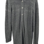 Title Nine  Women's Grey Alpaca Wool Hooded Button Cardigan Sweater Duster Sz XL Photo 0