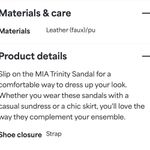 MIA  Trinity Sandals - Mustard Photo 4