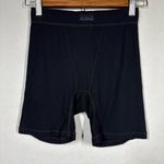 SKIMS  Cotton Collection Ribbed Cotton Blend Jersey Boxer Shorts Sz Small Photo 2
