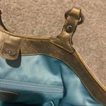Coach gold and beige shoulder bag purse Photo 12