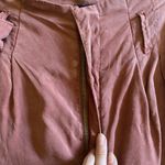 Abercrombie & Fitch Terracotta High Waist Belted Shorts Photo 2