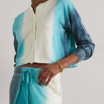 THE ELDER STATESMAN Scape ombre organic cotton cashmere Photo 0