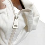 Beyond Yoga  Trek Half Zip Pullover White Fleece Women’s Size Medium Photo 8