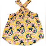 Anthropologie Maeve  Halter Crop Mica Floral Tank Top
Size 4 Photo 1