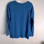 Nike Teal Blue Hi Low Long Sleeve T-shirt Photo 4