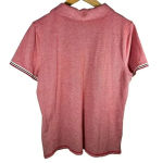 T by Talbots UPF 50 PIQUE‎ POLO SHIRT Large Red Photo 2