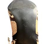 Lulus  Chunky Heel Snake Booties Photo 3