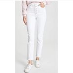 Current/Elliott NWT Current Elliot The Original Straight Ankle High Waist Jeans Photo 1