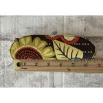 Vera Bradley  Sierra Blue Orange Southwestern Hard Eyeglass Case Boho Chic Photo 3