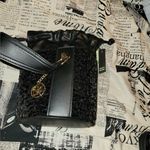 Badgley Mischka Black Sequin Tote Photo 4