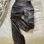 Black Cheetah Print Leggings Size XS Photo 0