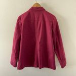 Draper James  Jacket Small Burgundy Red Barn Chore Coat Utility Twill Equestrian Photo 1