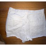 Madewell ‎ the momjean short white jeans shorts size 30 Photo 6