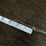 Y2K Necklace and Earrings Set, Silver tone and hot pink stones Photo 9