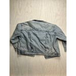 Wild Fable Womens Denim Jacket Light Wash Acid Wash Button Front Size L Photo 9